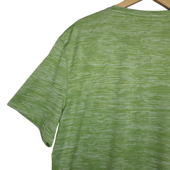 Reel Legends Men's Performance Moisture Wicking T-Shirt Sz Large Fishing Green - Picture 8 of 13